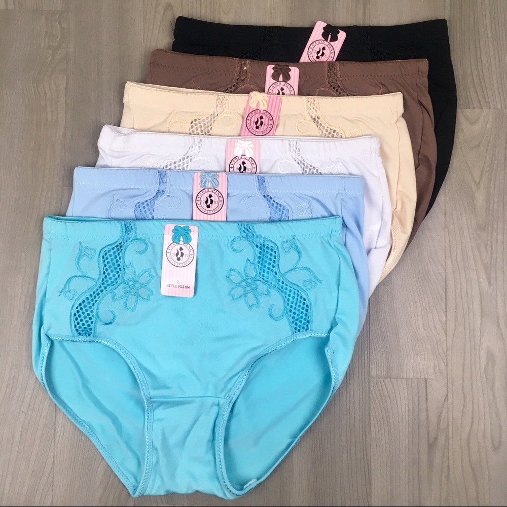 M L, 6-pk Full Mama Briefs